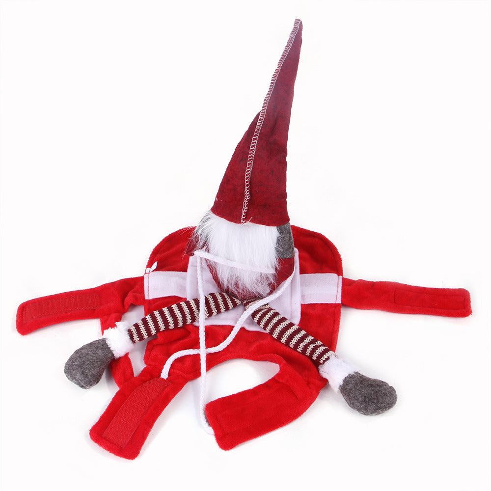 Pet Christmas Riding Transformation Costume Pet Products Costume