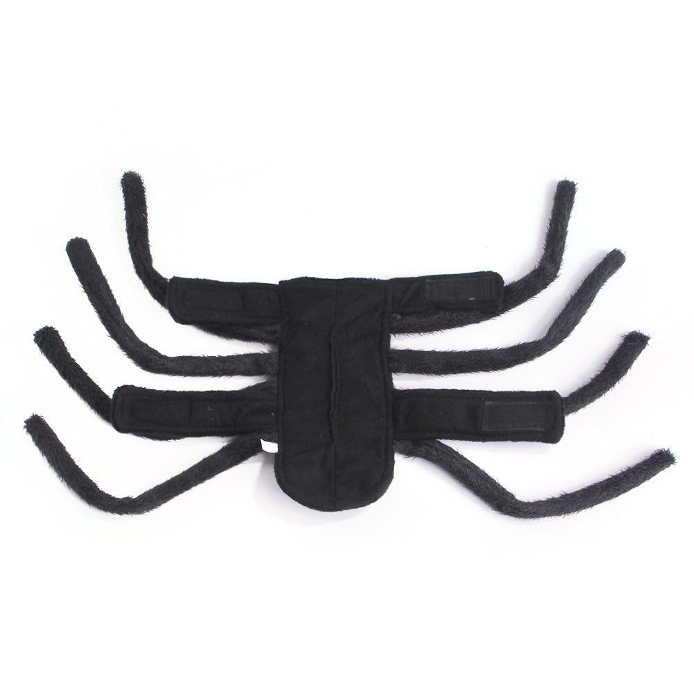 Pet Halloween Funny Spider Chest Back Creative Cat Dog Small Dog