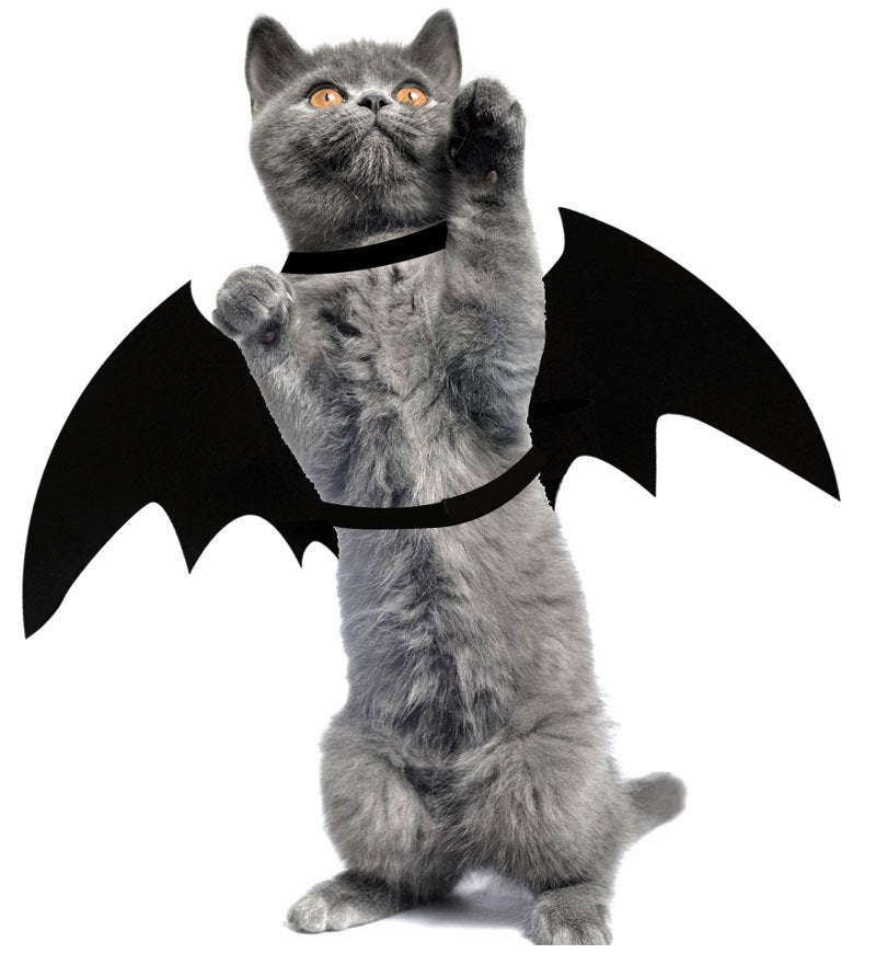 Halloween Costume Pet Bat Wing Pet Cosplay Prop Halloween Clothes Cat