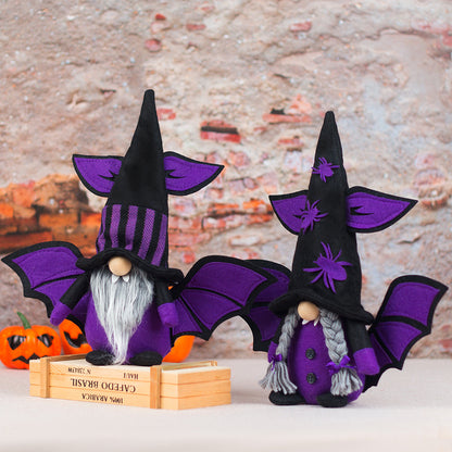 Halloween Decorations Bat Vampire Faceless Old Man