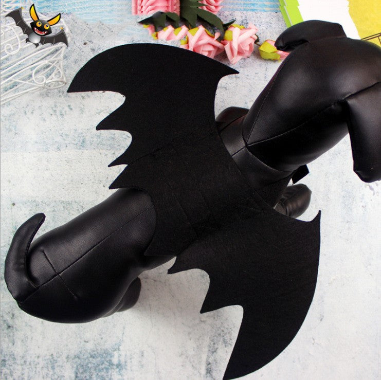 Halloween Costume Pet Bat Wing Pet Cosplay Prop Halloween Clothes Cat