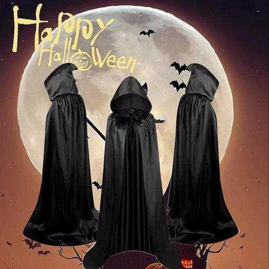 Halloween Cloak Costumes Wizard Cloak For Children Hooded Capes Mantle