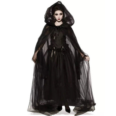 Halloween Maleficent Cosplay Costumes Horror Clothing Set      