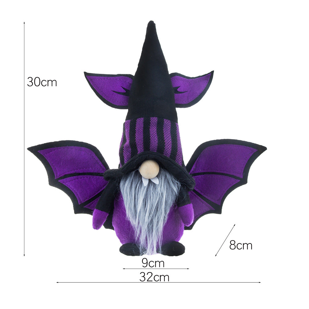 Halloween Decorations Bat Vampire Faceless Old Man