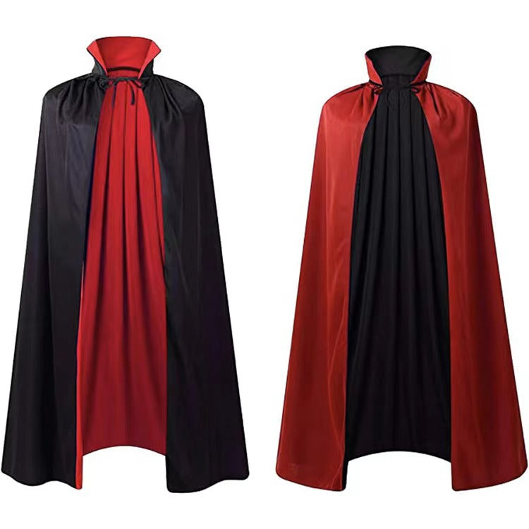 Halloween Cloak Costumes Wizard Cloak For Children Hooded Capes Mantle