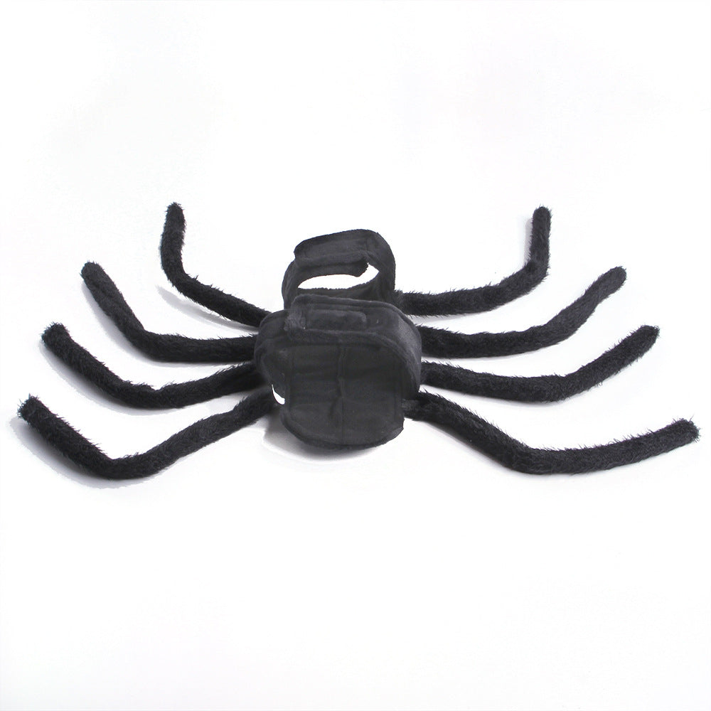 Pet Halloween Funny Spider Chest Back Creative Cat Dog Small Dog