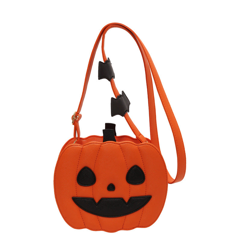 Halloween Bags Funny Pumpkin Cartoon Shoulder Crossbody Bag