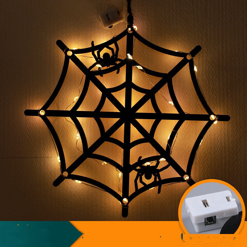 Halloween LED Decorative Lights Luminescent Spider Listing Home Decor Lamp