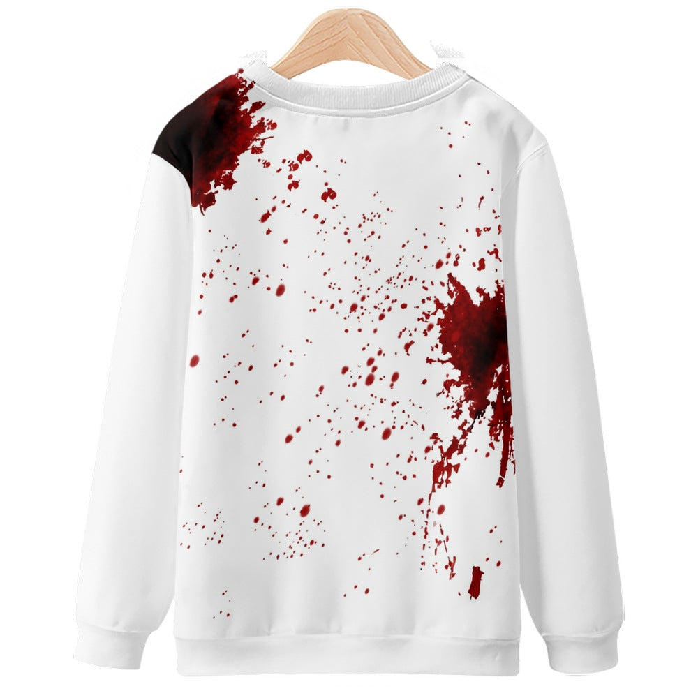 Round Neck Sweater Halloween 3D Printing