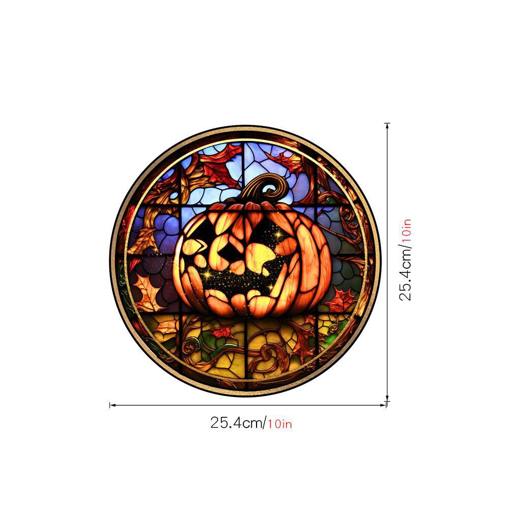 Halloween PVC Static Glass Paste Glue-free Removable